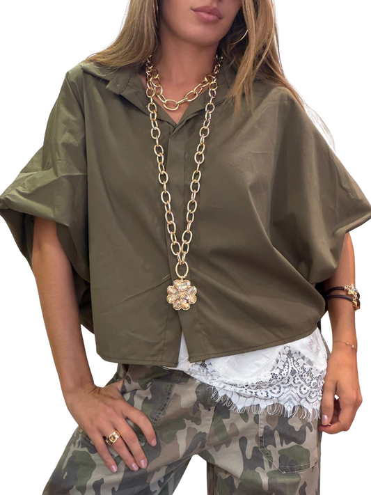 Camiseta Studio Caqui