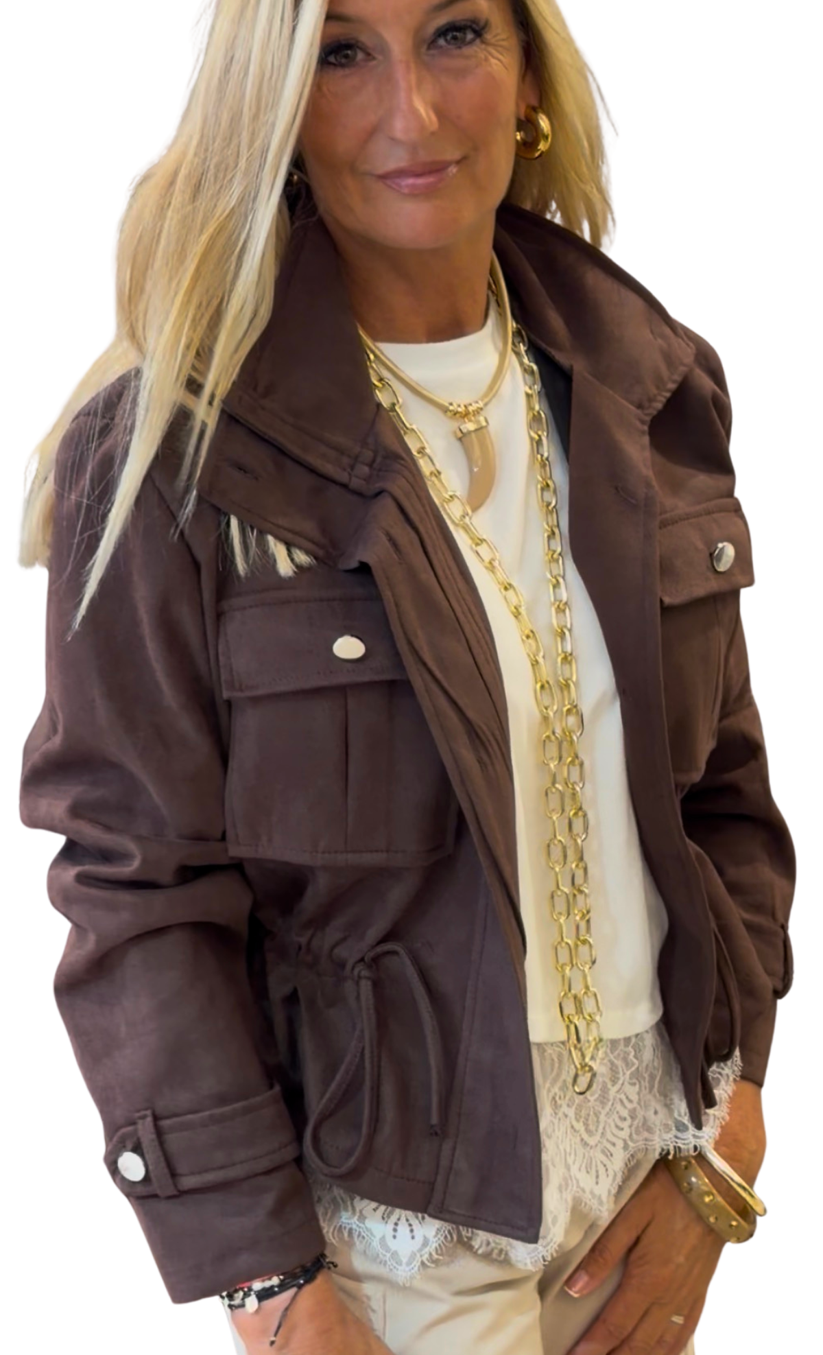 Chaqueta Antelina