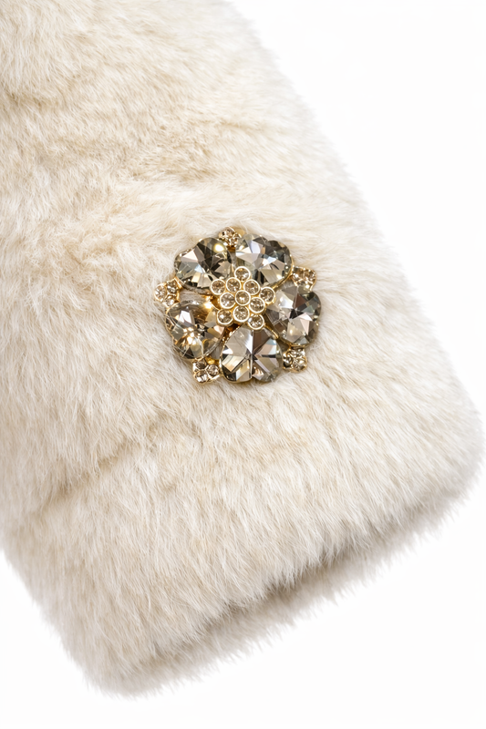 Chaquetón blanco Gina