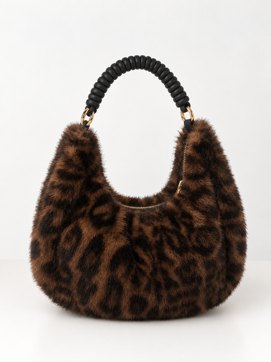 Bolso pelo leopardo