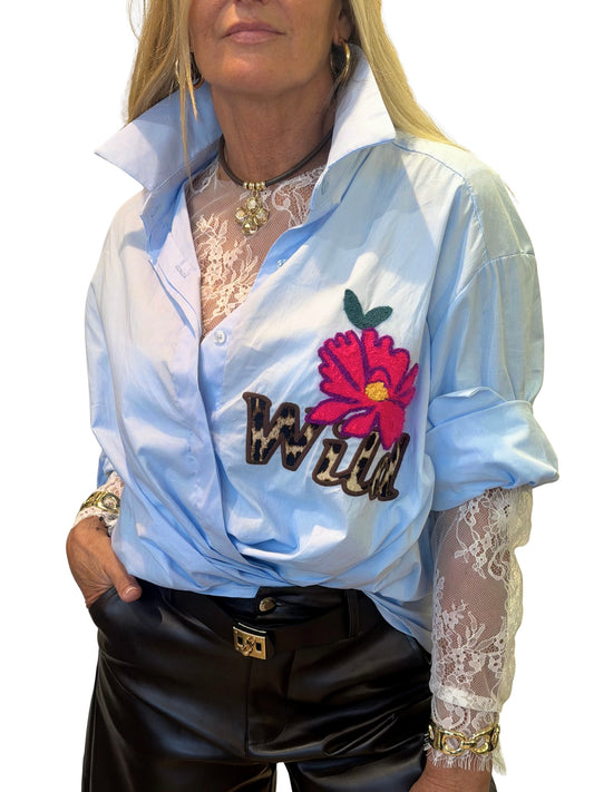 Camisa Bordada