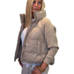 Chaqueta acolchada de punto