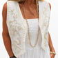 Chaleco Boho Beige