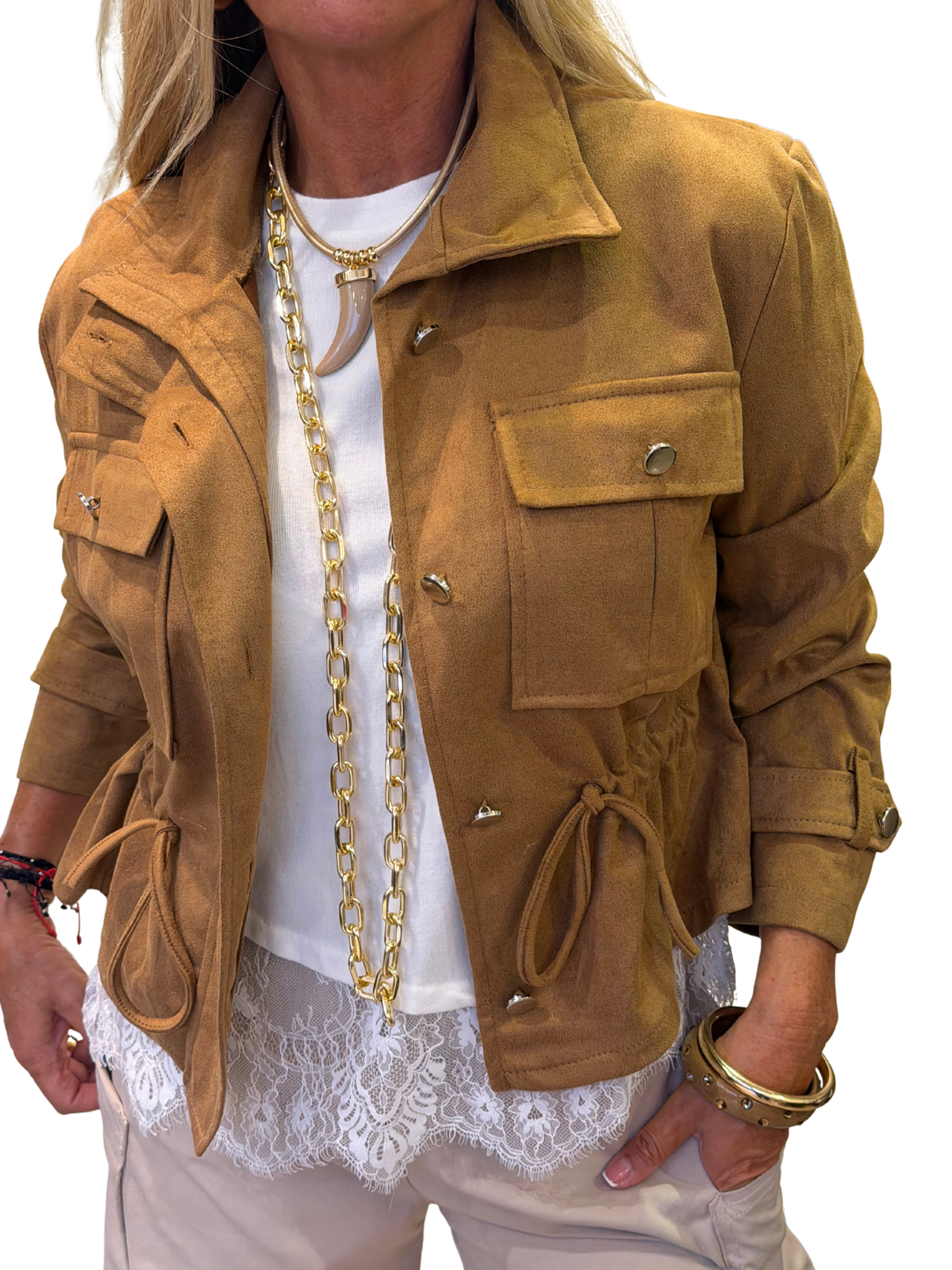 Chaqueta Antelina