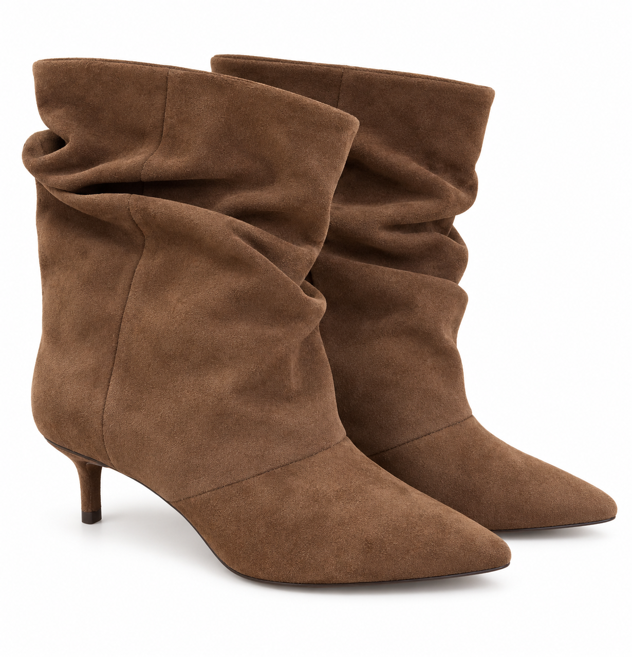 Botines de antelina