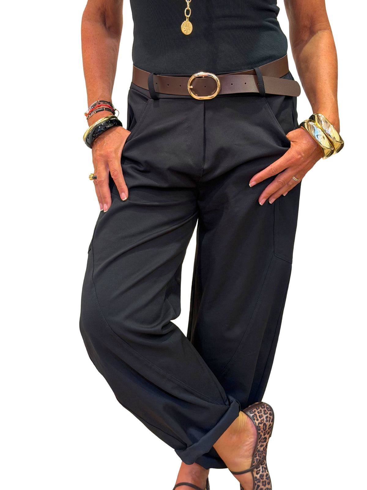 Pantalón Baggy Negro