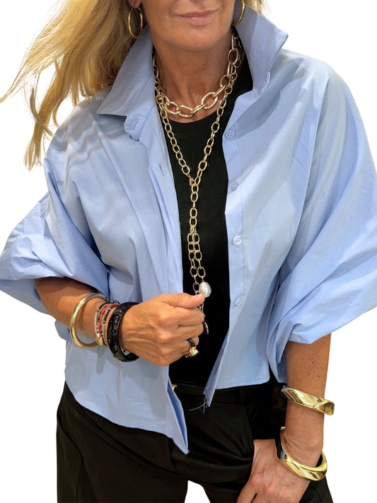 Camisa Studio Azul