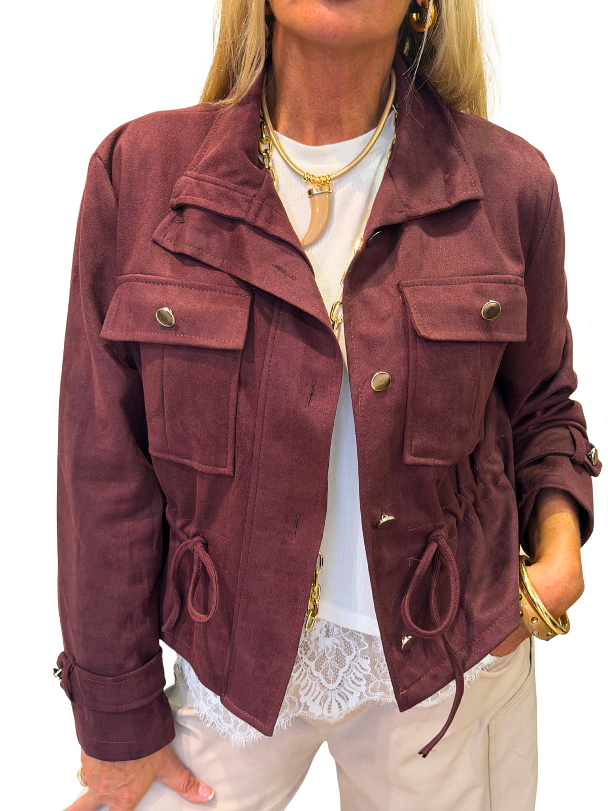 Chaqueta Antelina