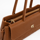 Bolso de piel acolchado