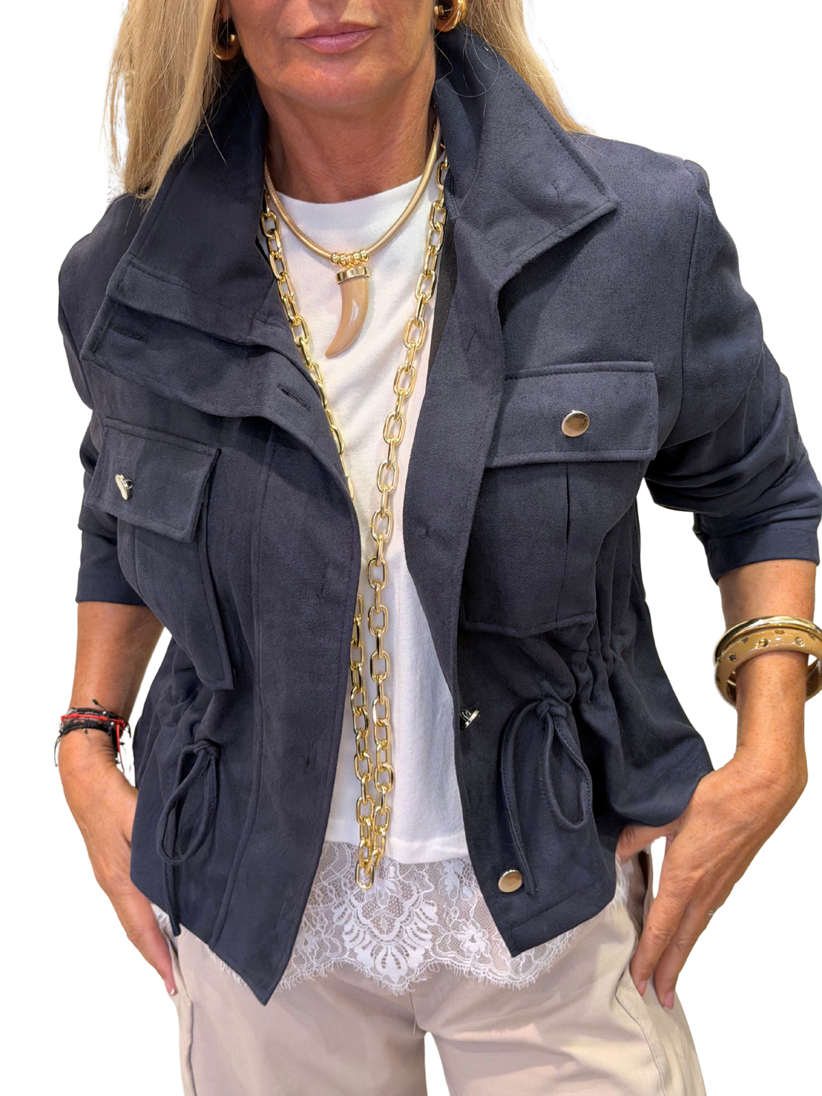 Chaqueta Antelina
