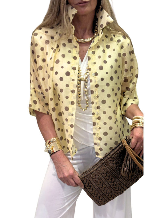 Camisa Triana Amarillo